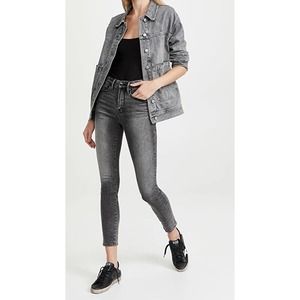 Good American Womens Good Legs High Waist Skinny Ankle Denim power 12-31 (29×28)